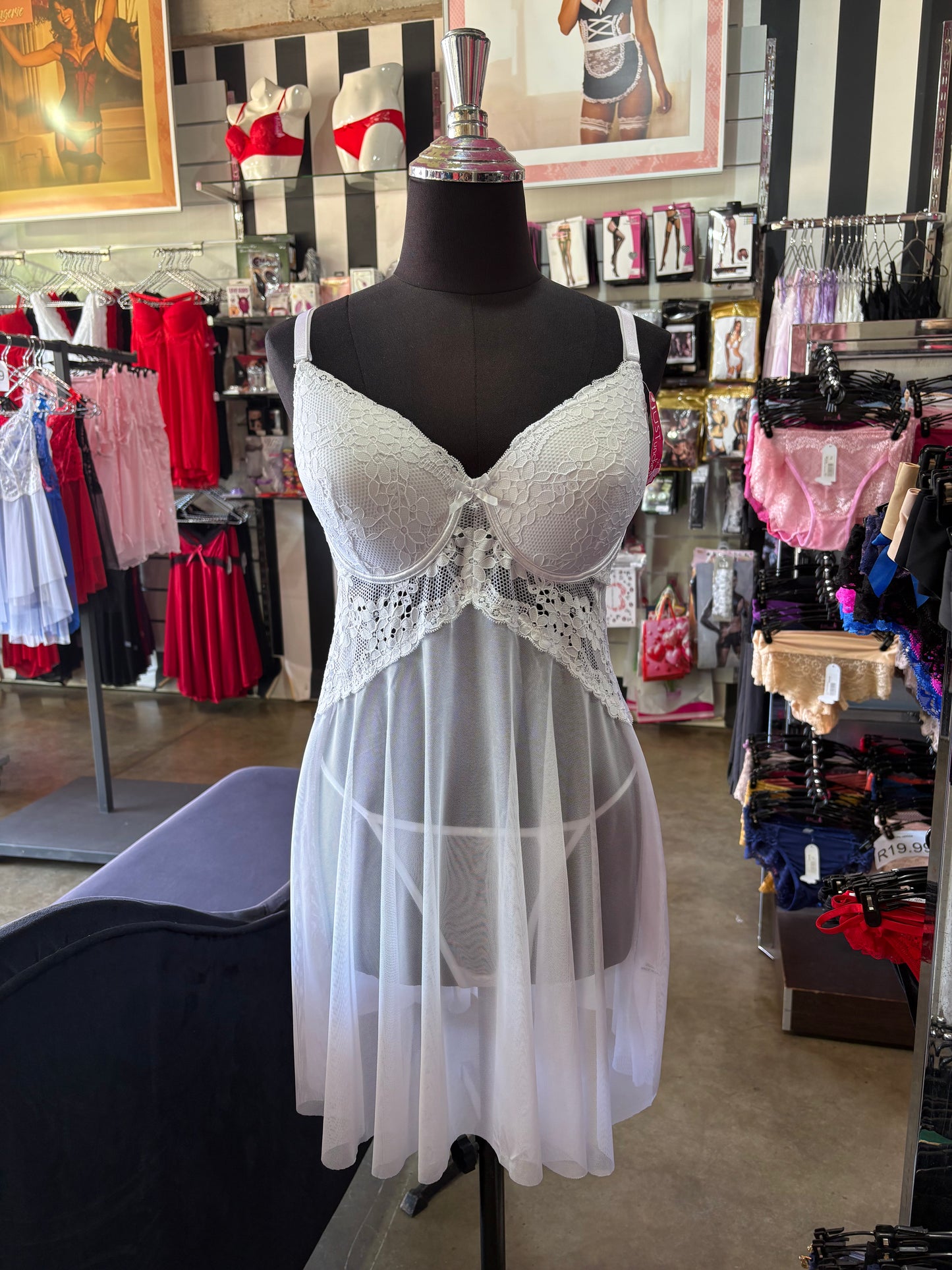 Padded Babydoll Lingerie