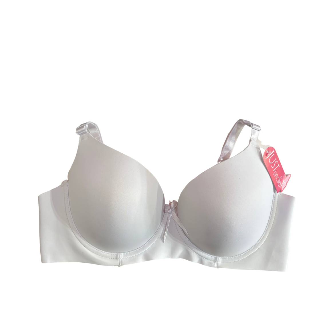 E Cup Bra - White