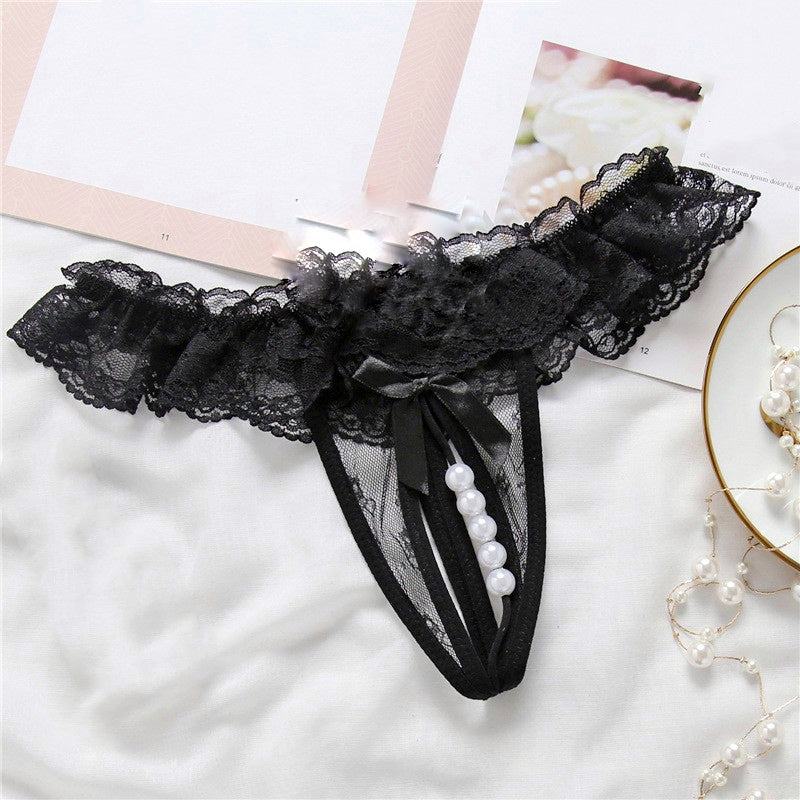 Lace Pearl Gstring