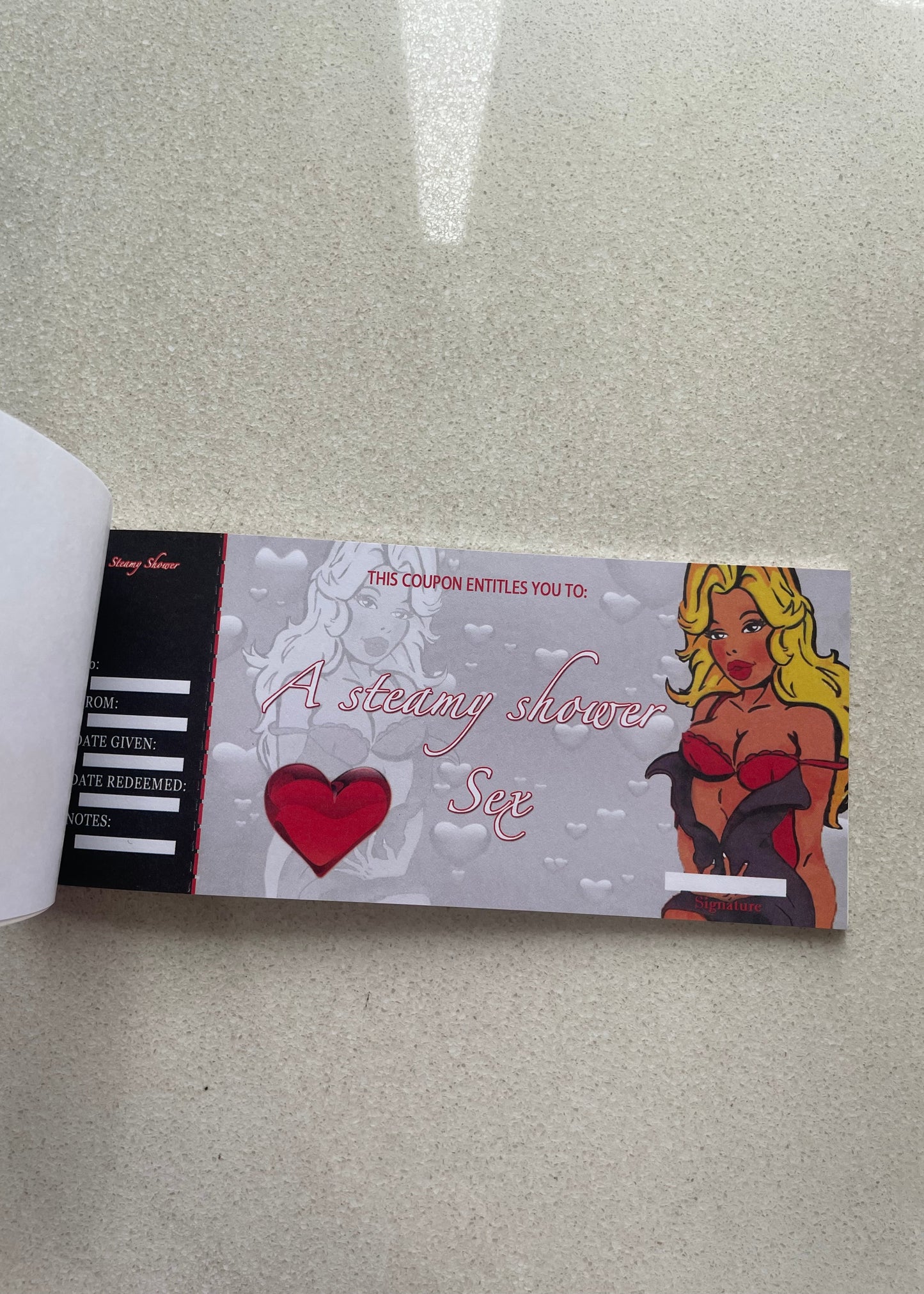 Couples Coupon Voucher