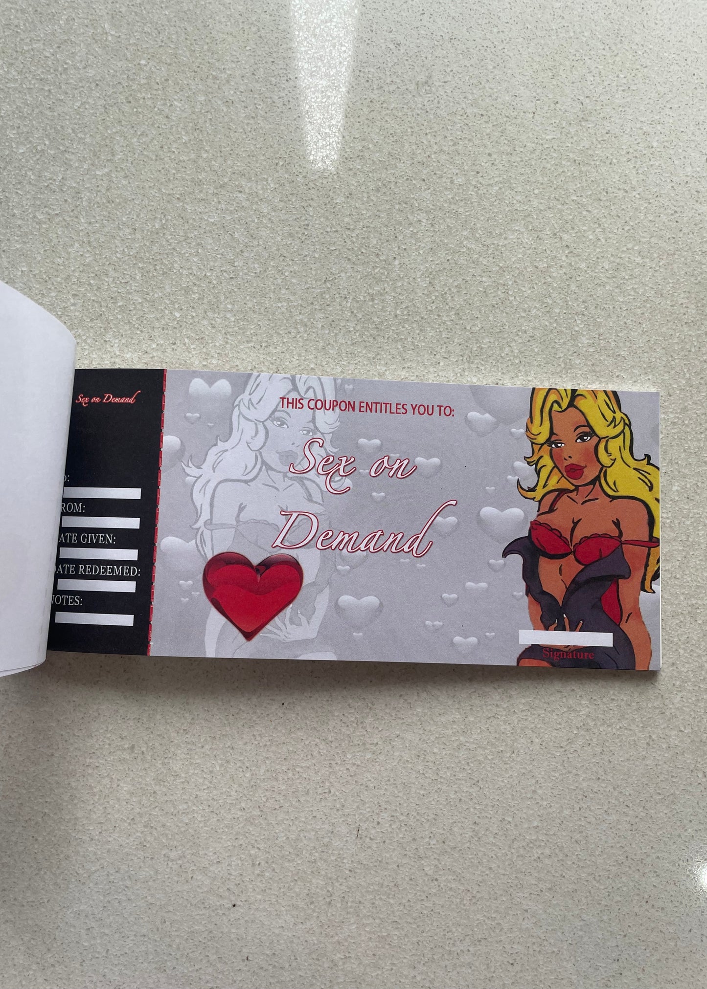 Couples Coupon Voucher