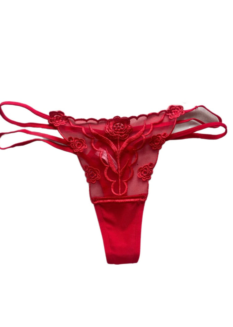 Rose Detail G-String