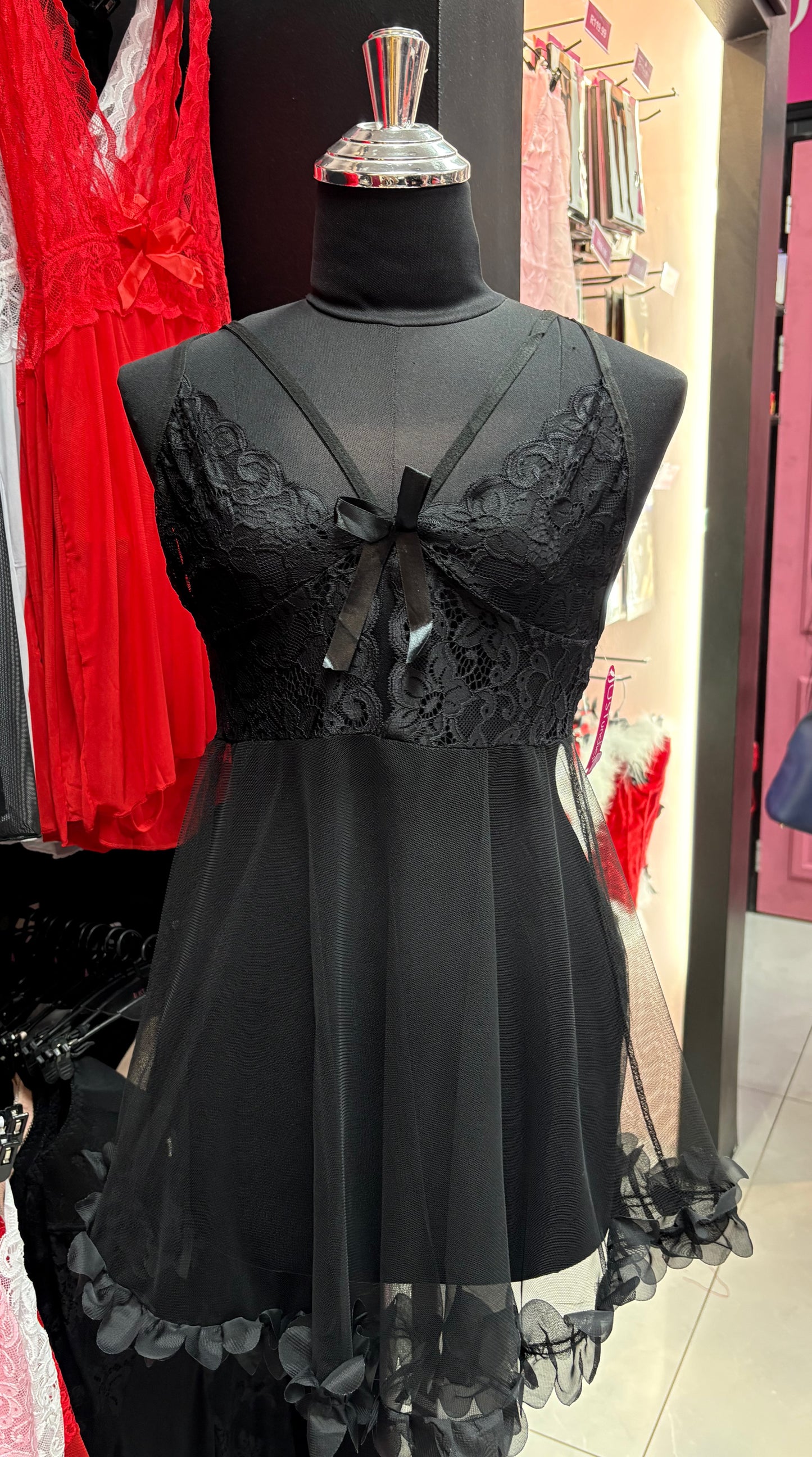 Frilly Lingerie Dress